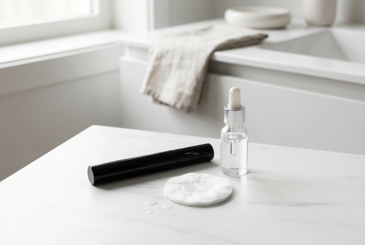 Αδιάβροχη μάσκαρα: εφαρμογή, ντεμακιγιάζ και καθημερινή χρήση