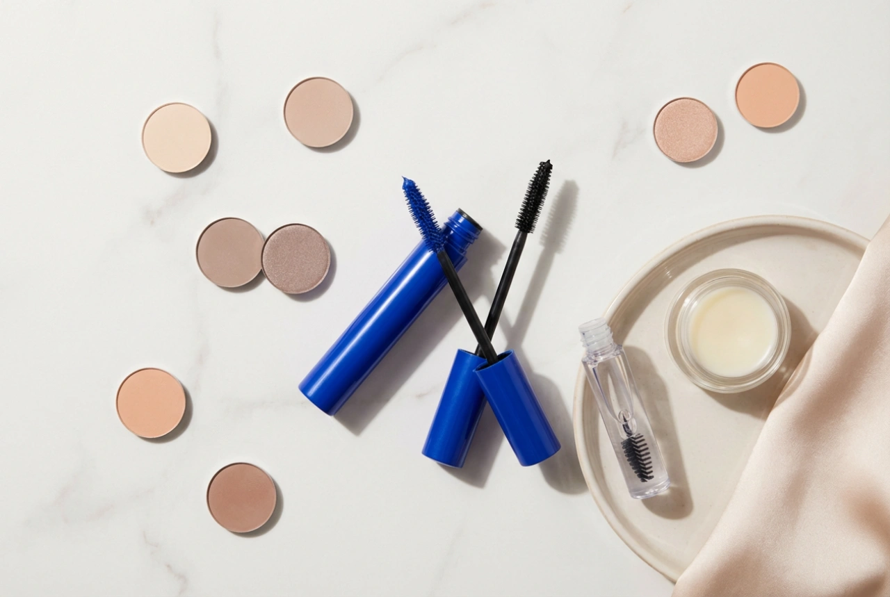 Μπλε μάσκαρα στην πράξη: Με τι να τη συνδυάσετε και πώς να τονίσετε το βλέμμα