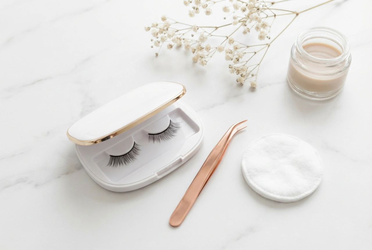 Μαγνητικές βλεφαρίδες χωρίς eyeliner: εφαρμογή, προσαρμογή, φροντίδα