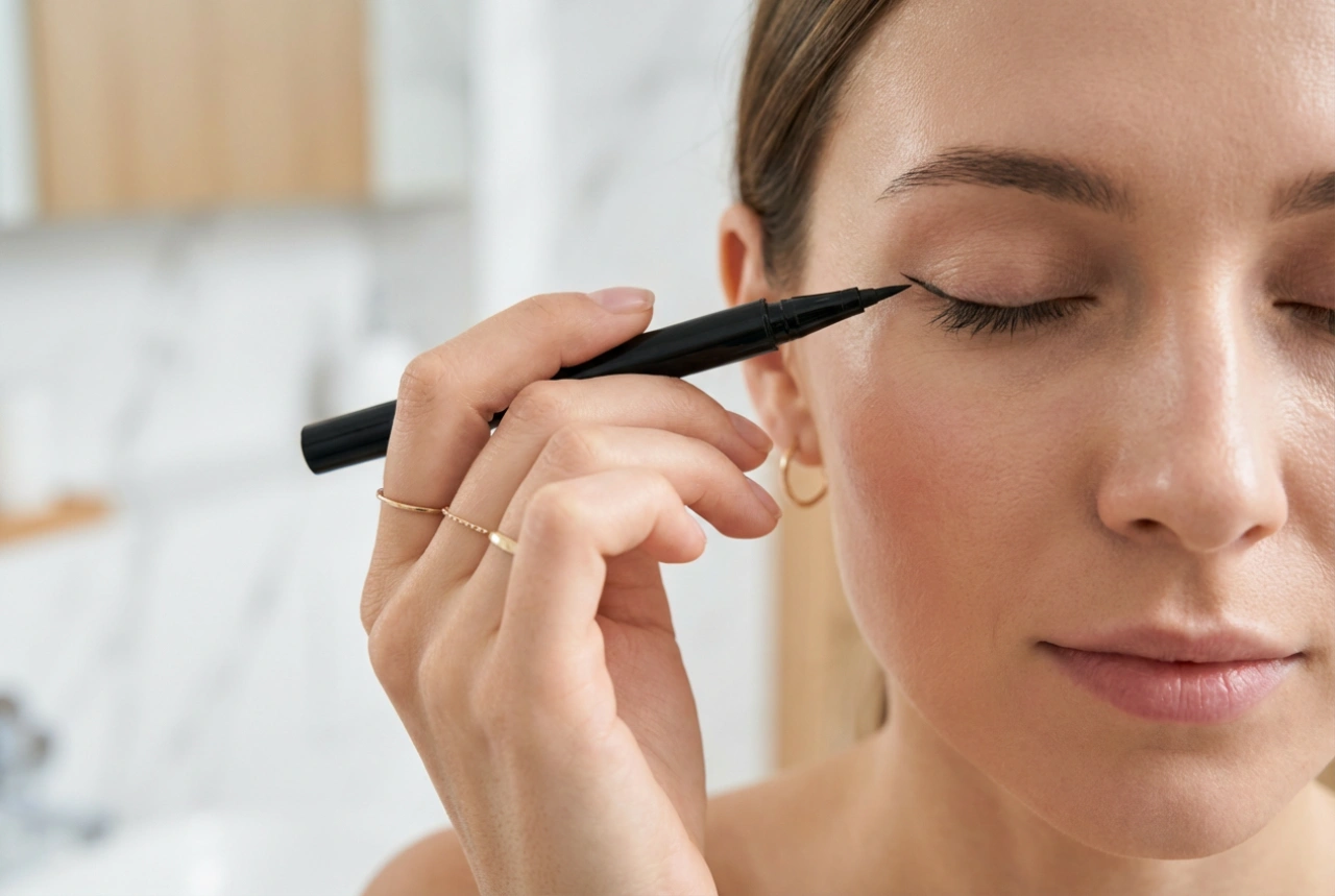 Πώς να κάνετε γραμμή με eyeliner: κράτημα του απλικατέρ, γωνίες και τελειώματα