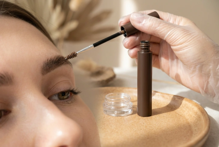 Καφέ τζελ φρυδιών: Επιλογή απόχρωσης και εφαρμογή για φυσικό αποτέλεσμα