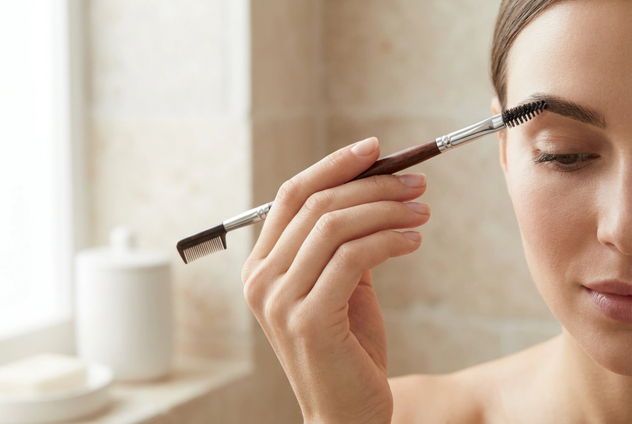 Χτενάκι φρυδιών και βλεφαρίδων: πώς να διαμορφώσετε τις τρίχες και να το συνδυάσετε με ένα βουρτσάκι