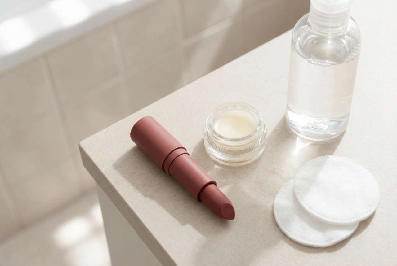 Ματ κραγιόν χωρίς ξηρότητα: προετοιμασία, εφαρμογή, ντεμακιγιάζ