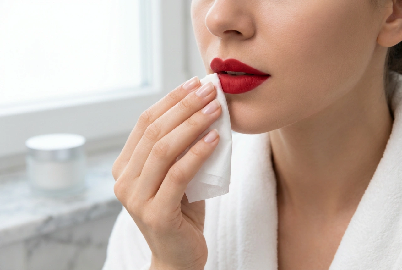 Ματ κραγιόν χωρίς μουτζούρες: προετοιμασία χειλιών, εφαρμογή και διορθώσεις