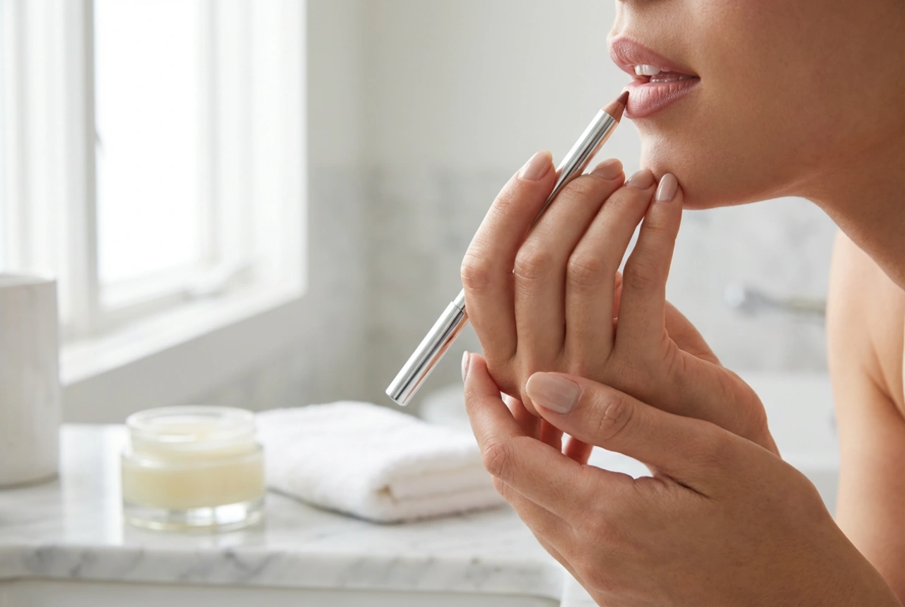 Μολύβι χειλιών μεγάλης διάρκειας: πώς να σχεδιάσετε ένα ομοιόμορφο περίγραμμα και να αποτρέψετε το μουτζούρωμα