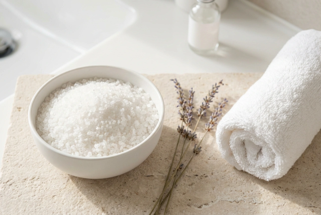 Αλάτι Epsom για το μπάνιο στο σπίτι SPA: πώς να το χρησιμοποιήσετε και με τι να το συνδυάσετε
