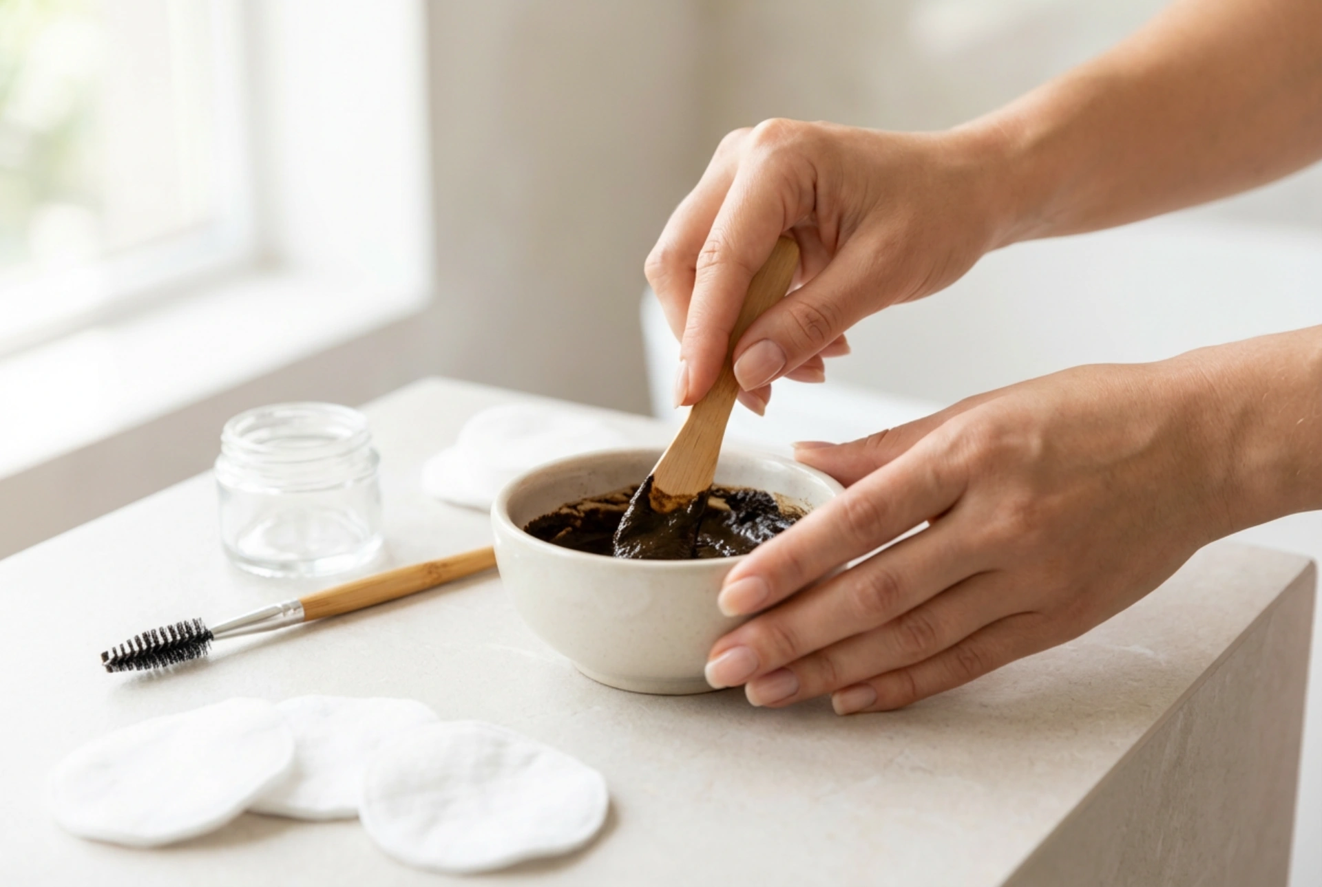 Χέννα φρυδιών στο σπίτι: προετοιμασία, εφαρμογή και αφαίρεση